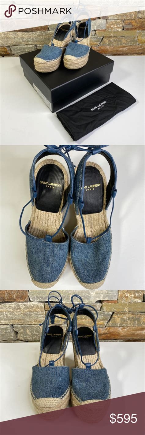 ysl espadrilles nordstrom|ysl denim espadrilles.